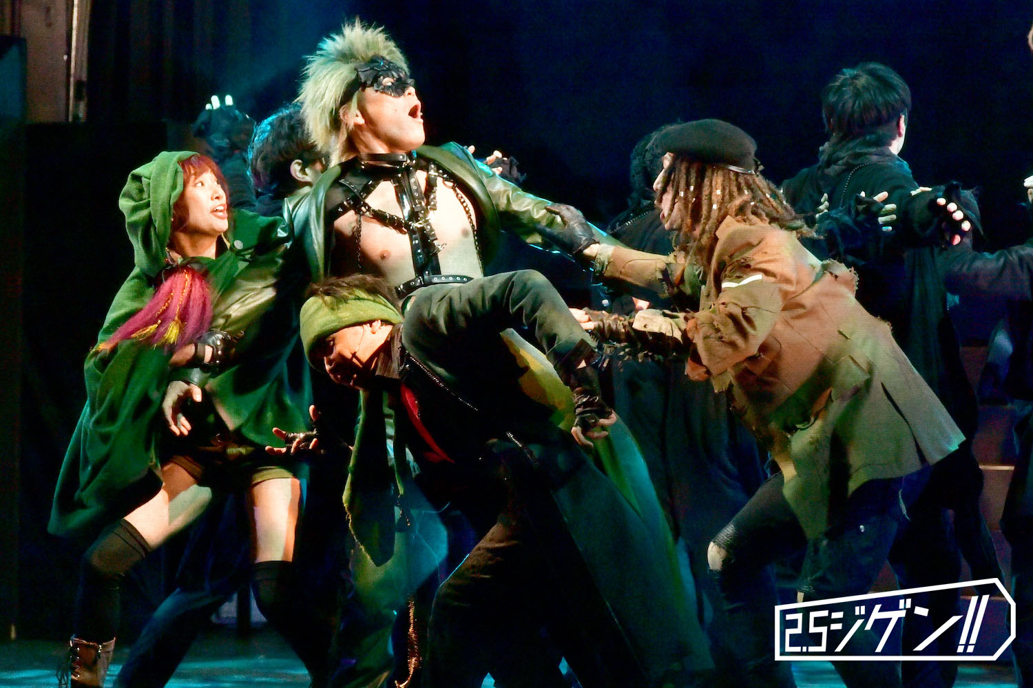 アクションと映像が融合する、銀岩塩Vol.5「ABSO-METAL2〜群盲の逆襲〜」ゲネプロレポ イメージ画像